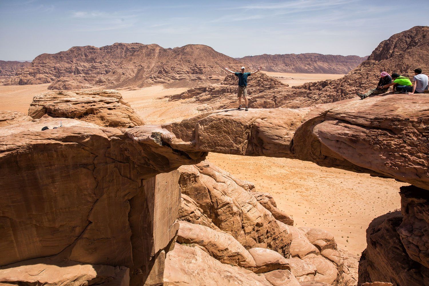 Hiking Wadi Rum