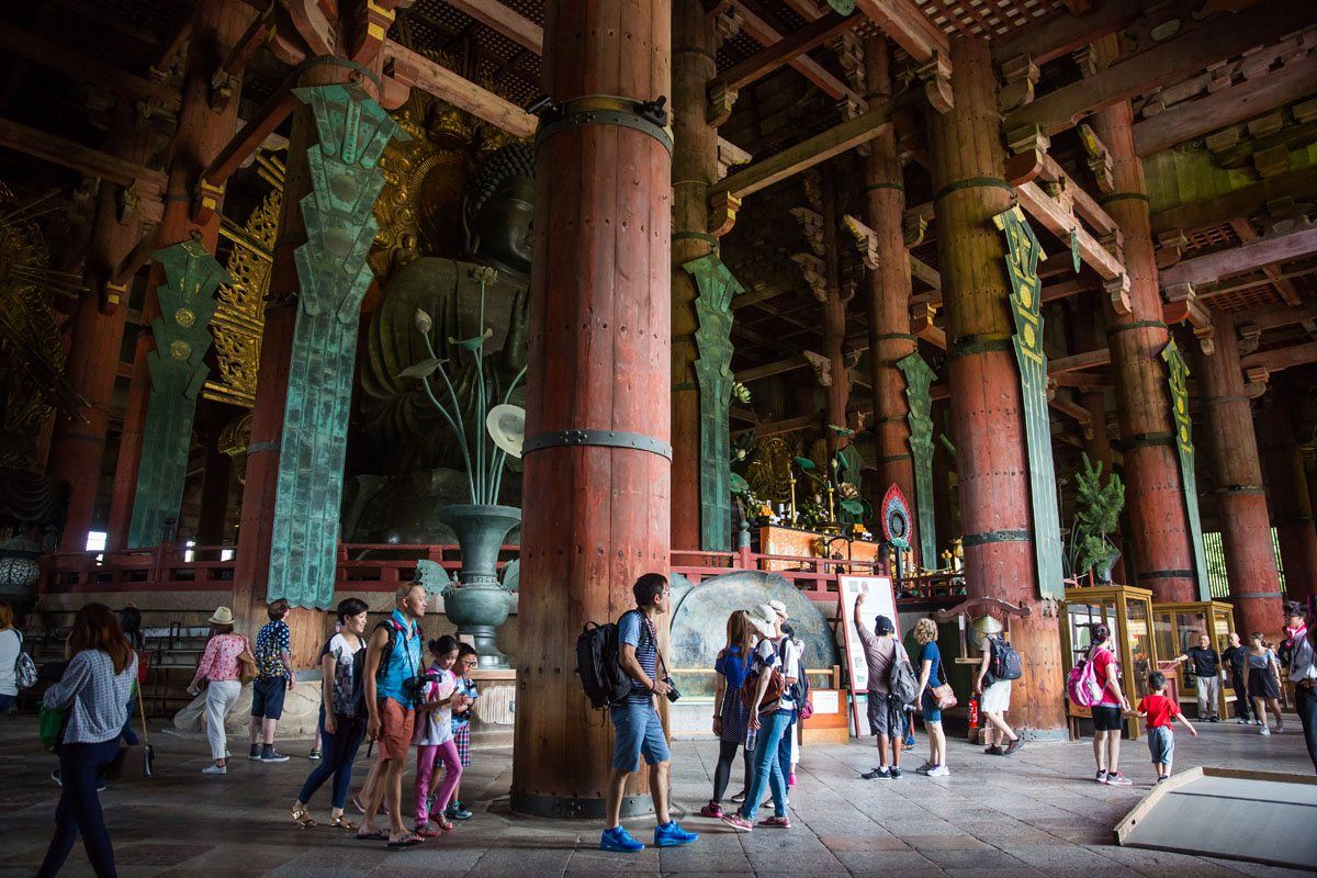 Inside Great Buddha Hall