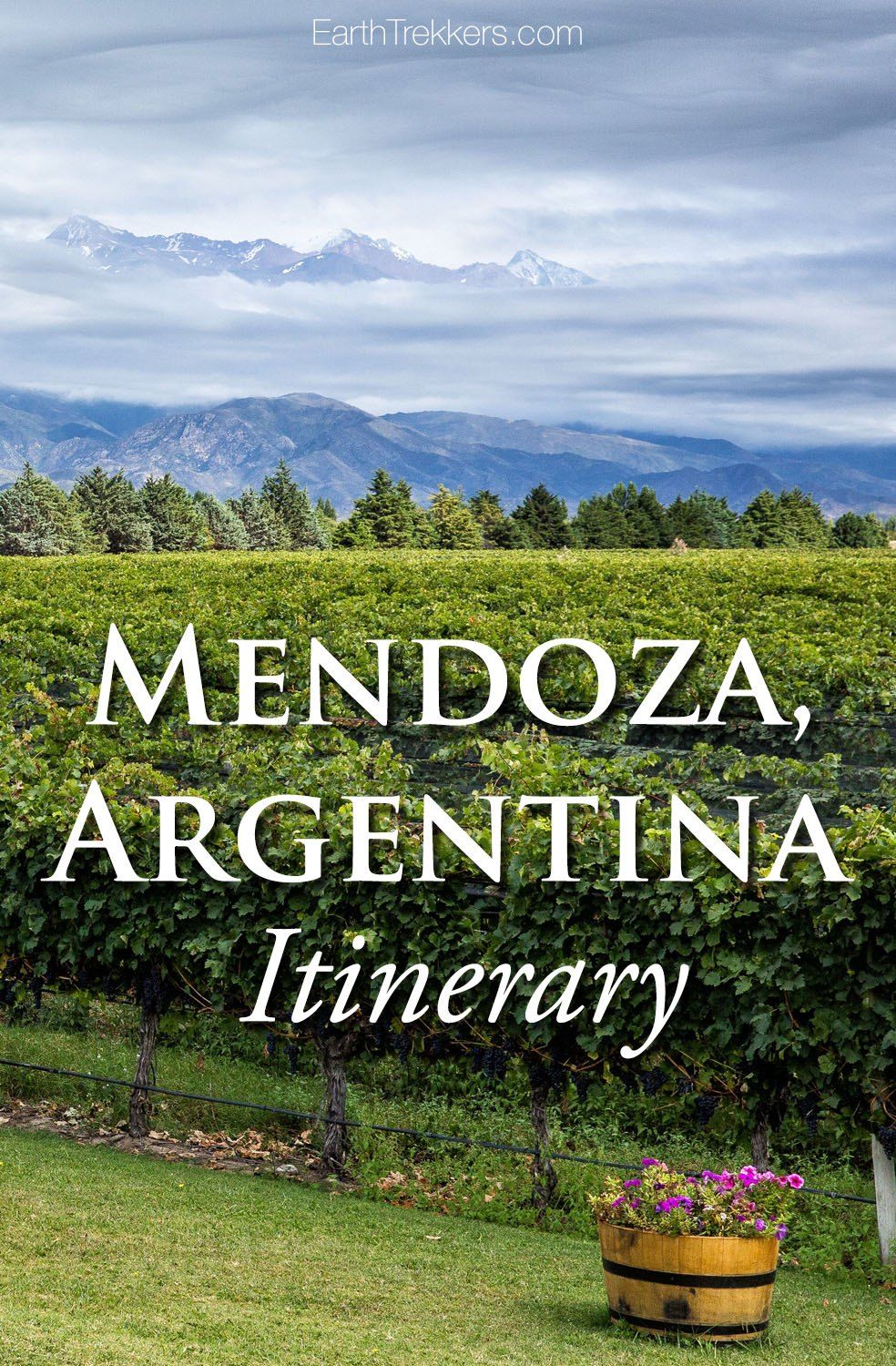 Mendoza Argentina Itinerary