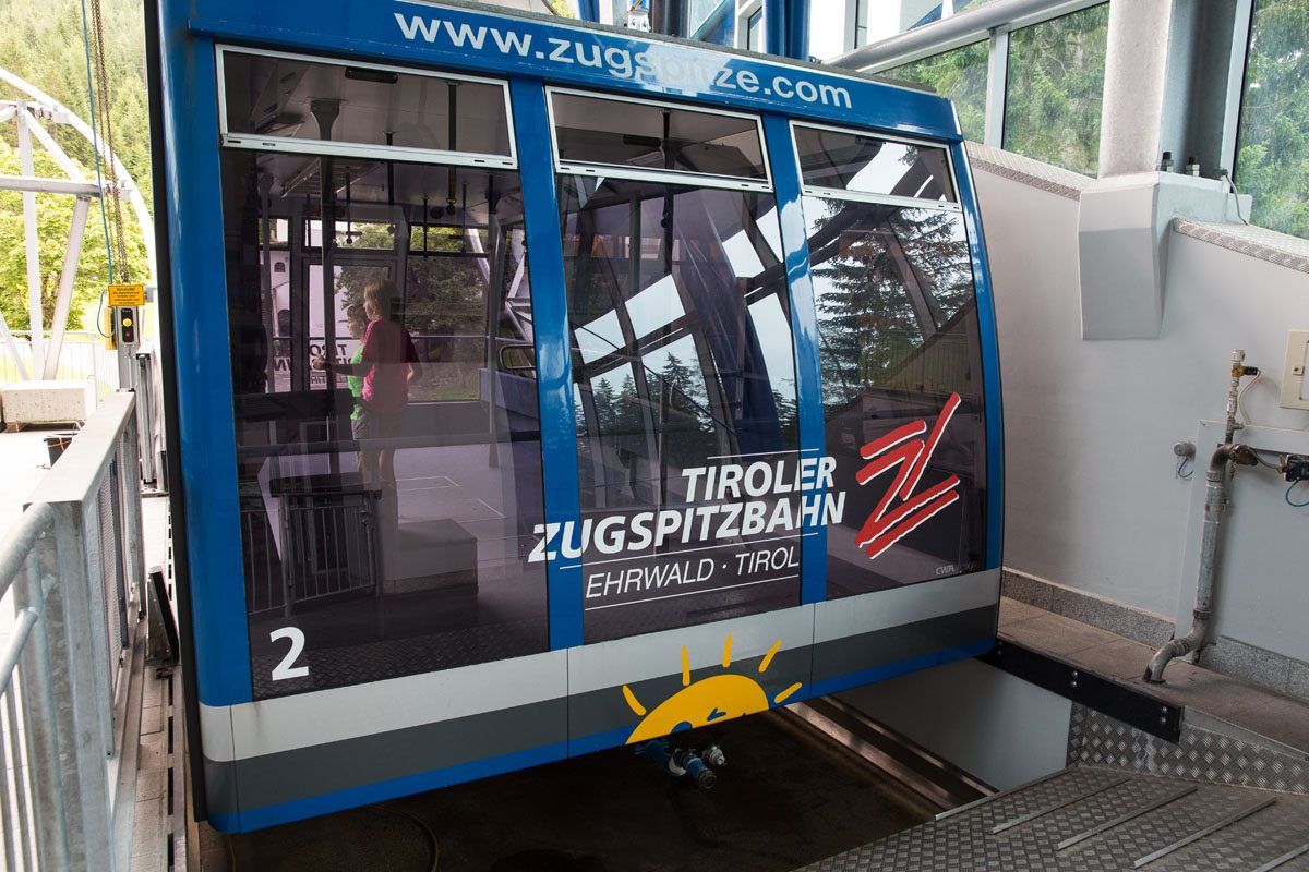 Cable Car Austria to Zugspitze