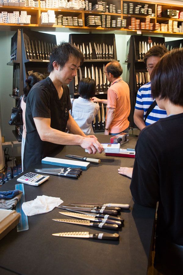 Knife Shopping Tokyo