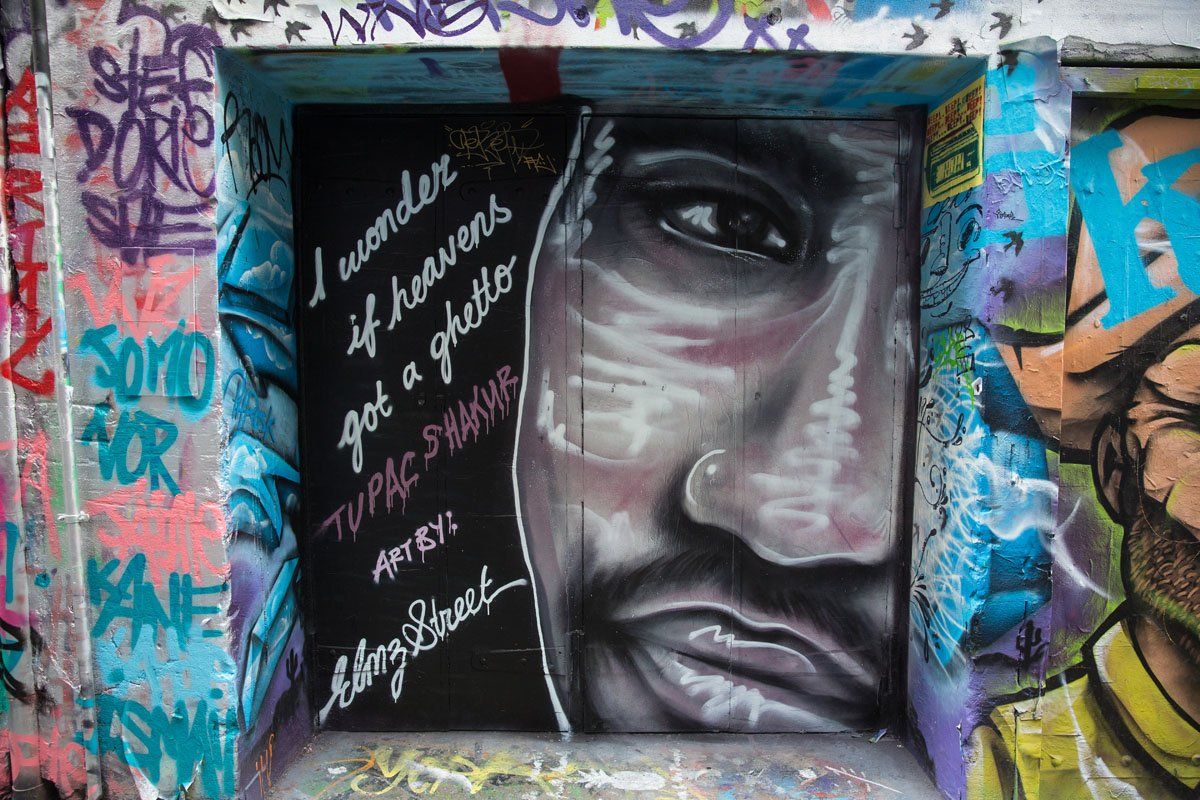 Tupac Hosier Lane