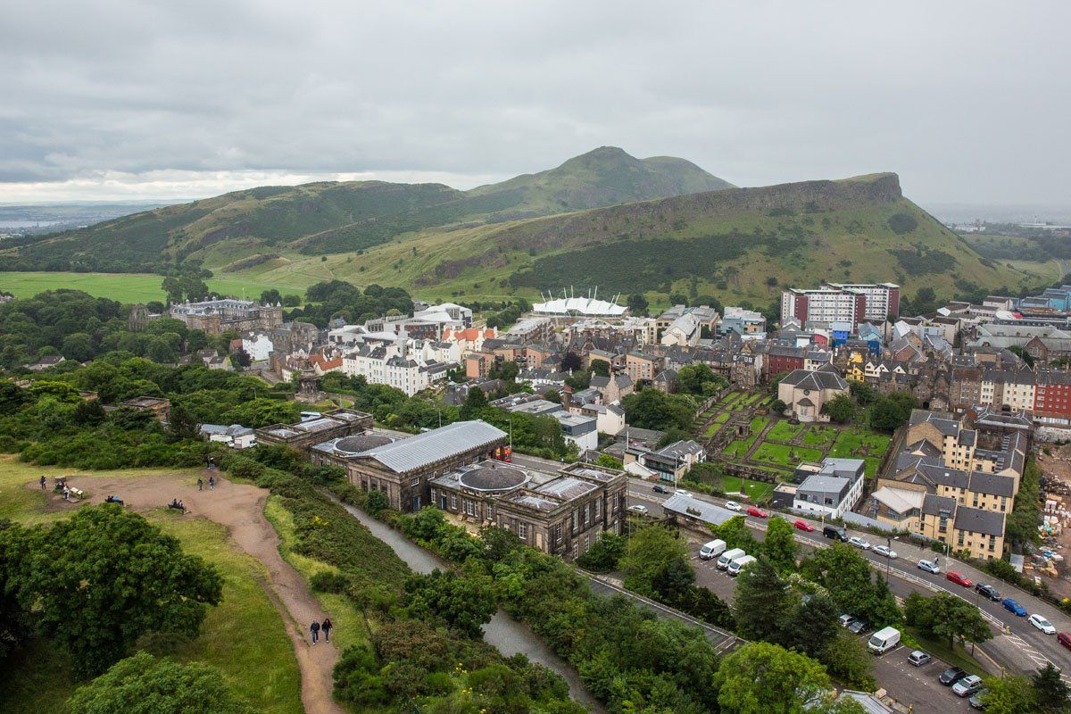 Arthurs Seat from Calton Hill