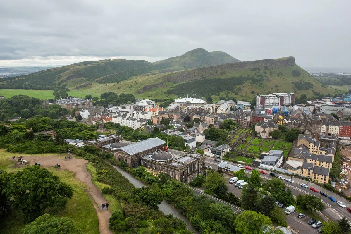 Arthurs Seat from Calton Hill