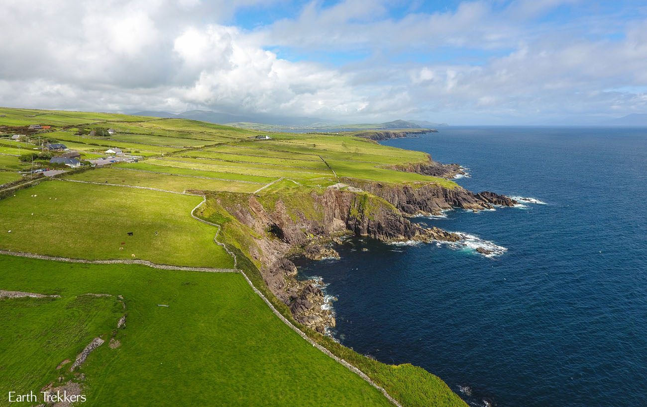 Flying Over Ireland with a Drone