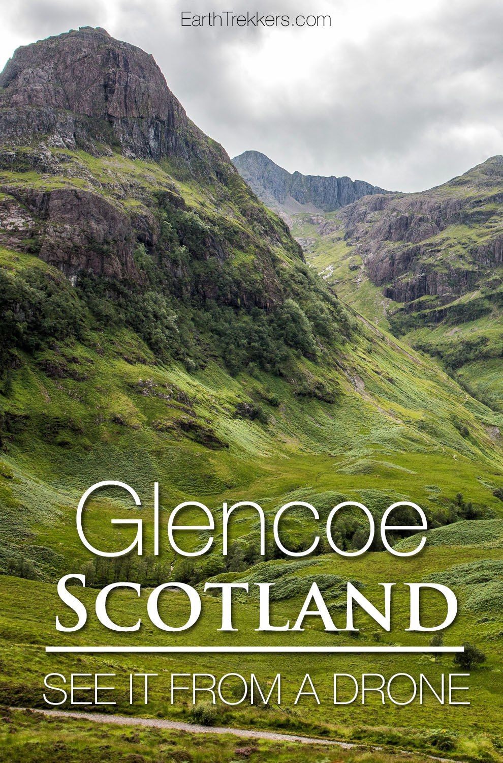 Glencoe Scotland Drone Photos