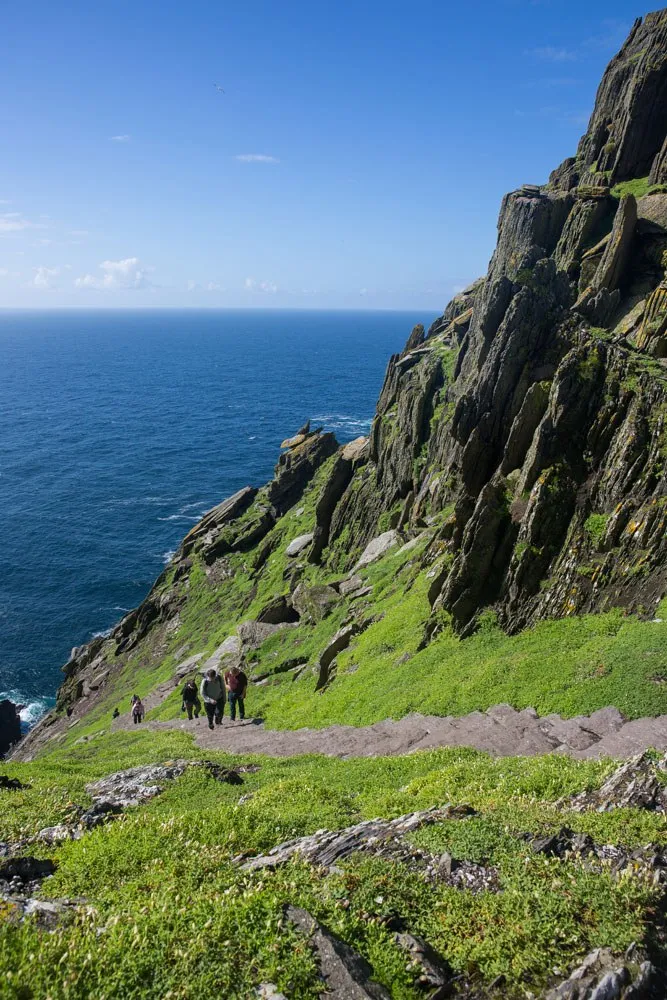 Path up Skellig Michael