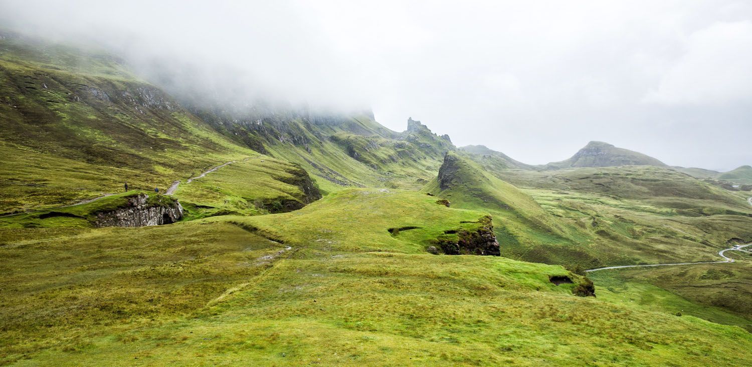 Quiraing hike rain