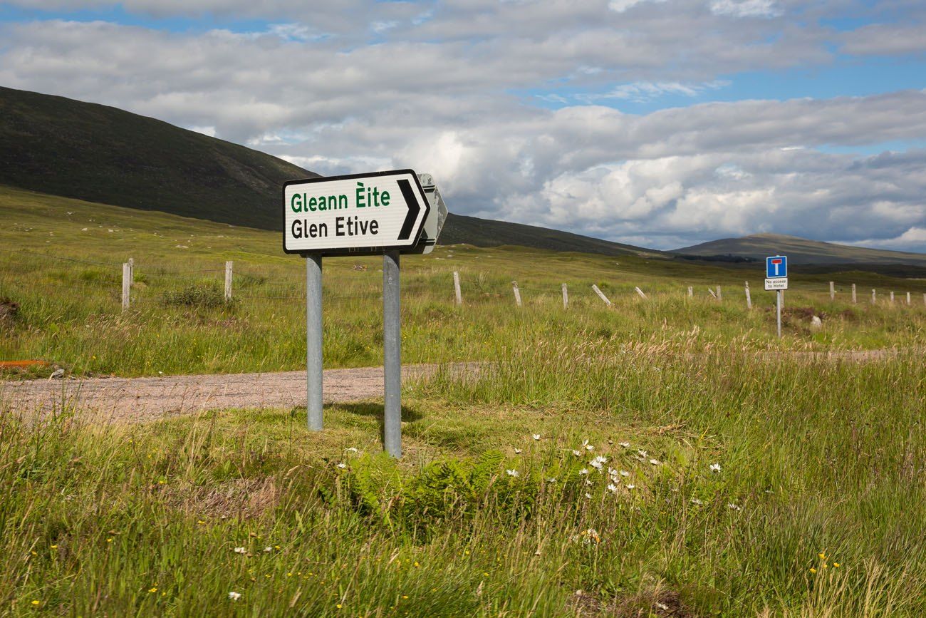 Road to Glen Etive