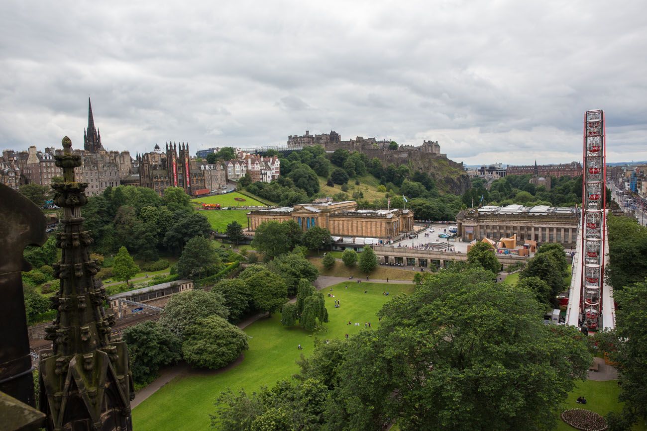 Scott Monument View