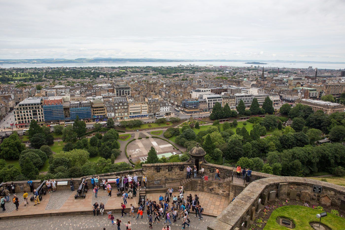 The View from Edinburgh Castle