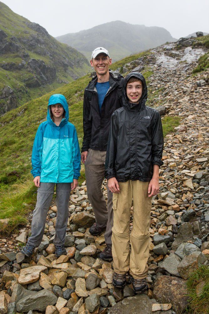 Bla Bheinn in the rain