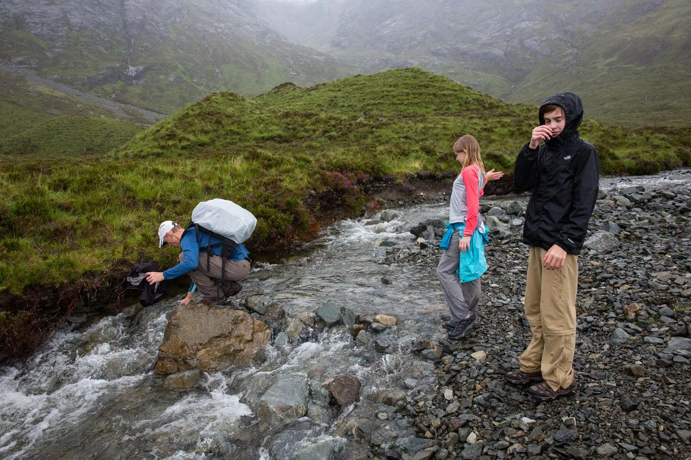 Bla Bheinn midges