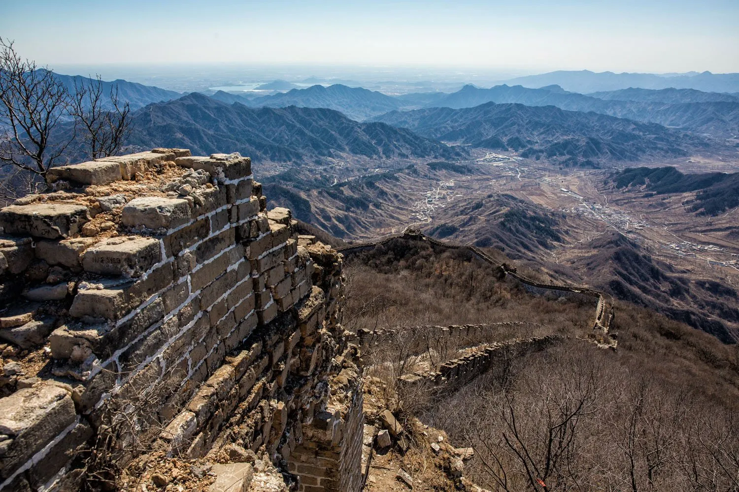 Great wall China hike