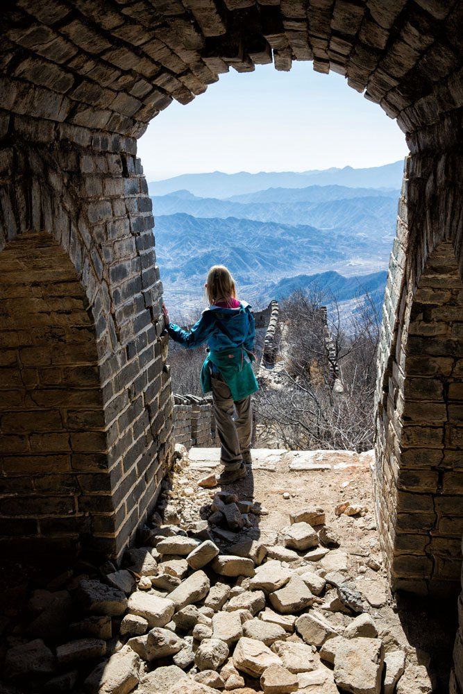 Great wall with kids