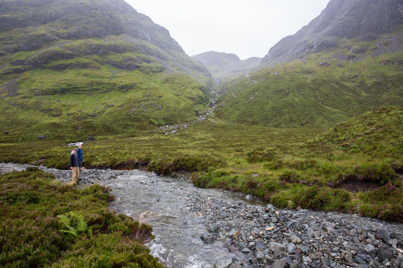 Hiking Blaven in the rain