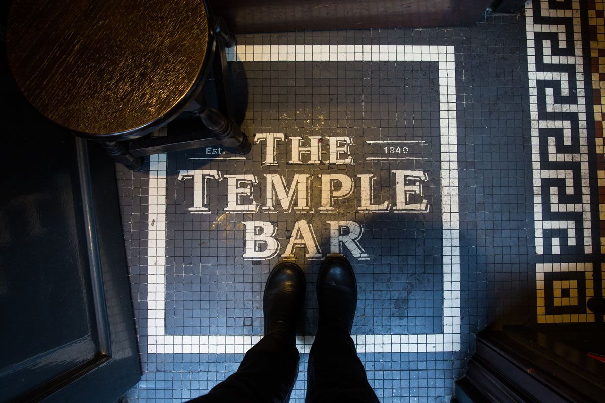 Inside Temple Bar