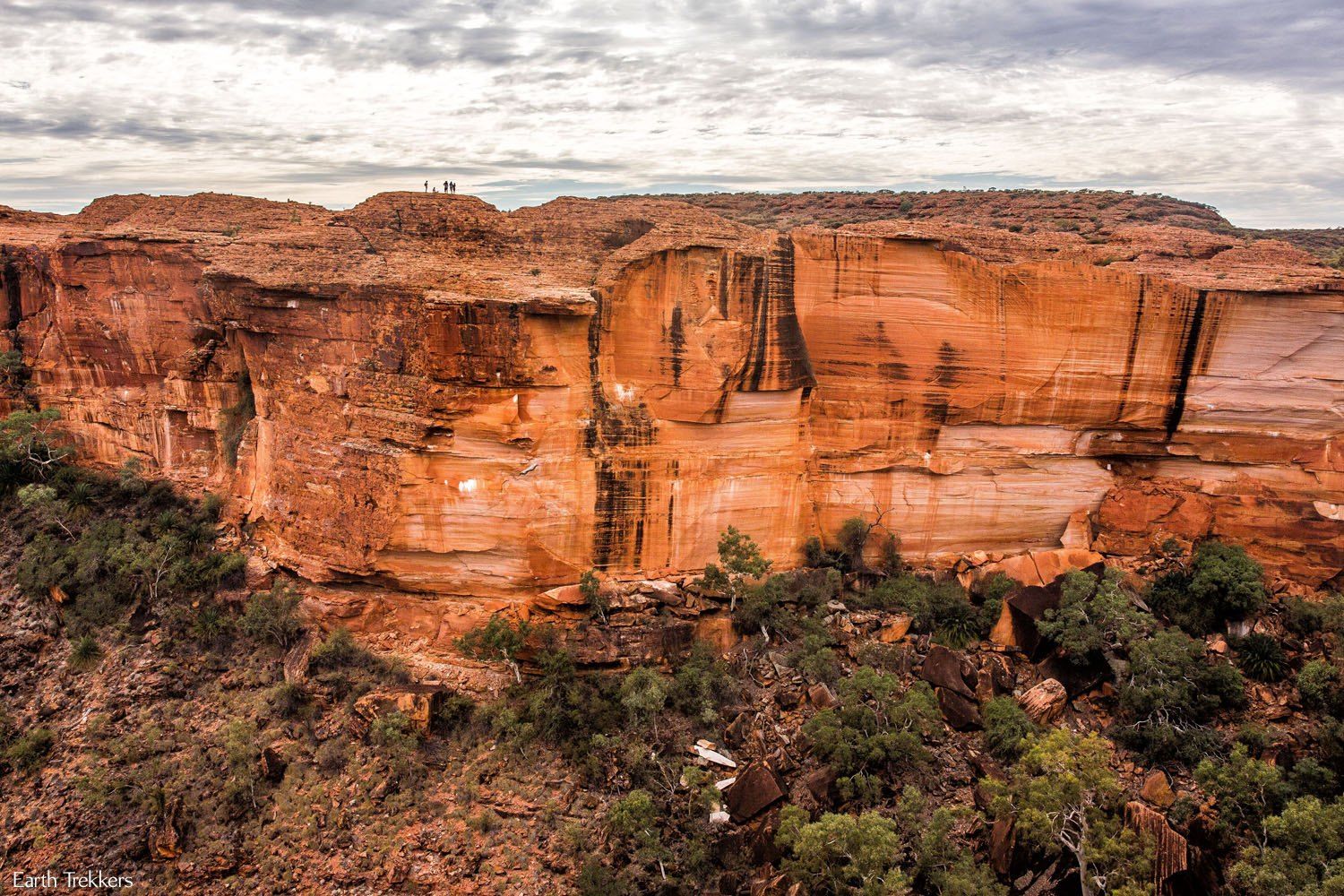 Kings Canyon walk in Australia