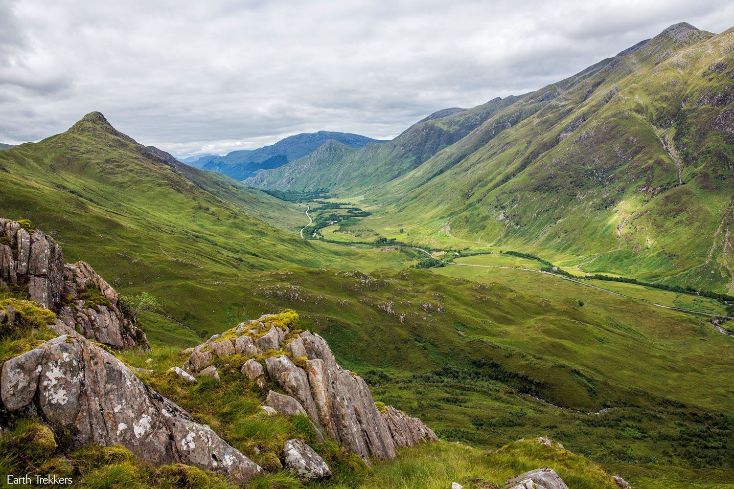 Scotland hike with kids