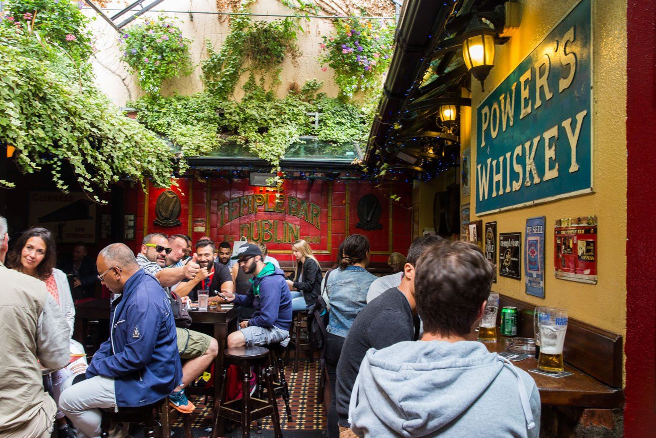 Visiting Temple Bar