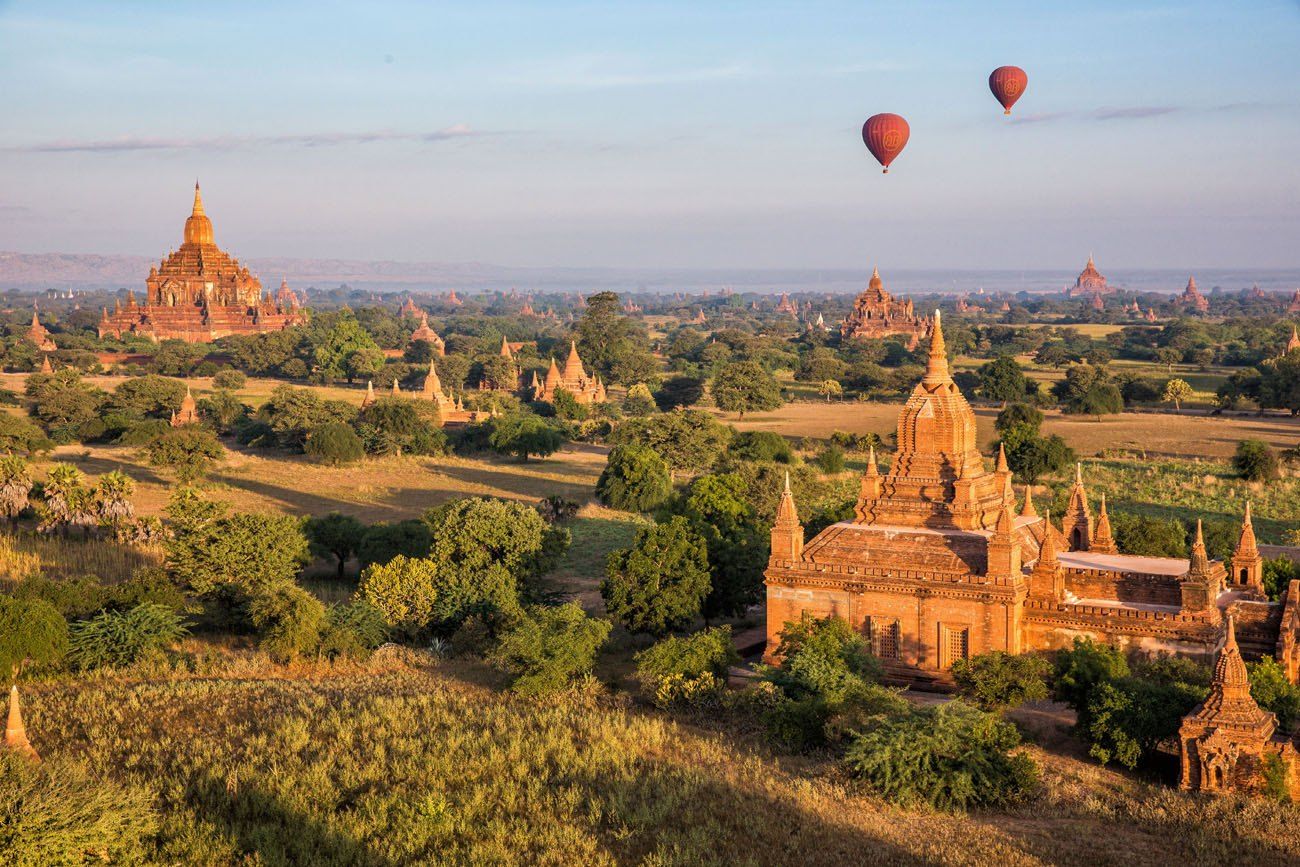 Bagan Balloon sunrise