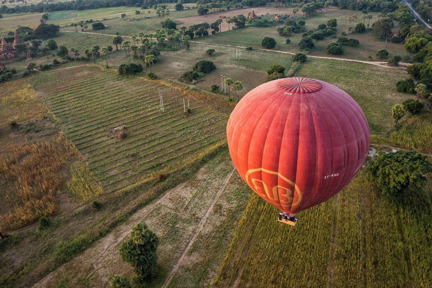 Balloons over Bagan Myanmar