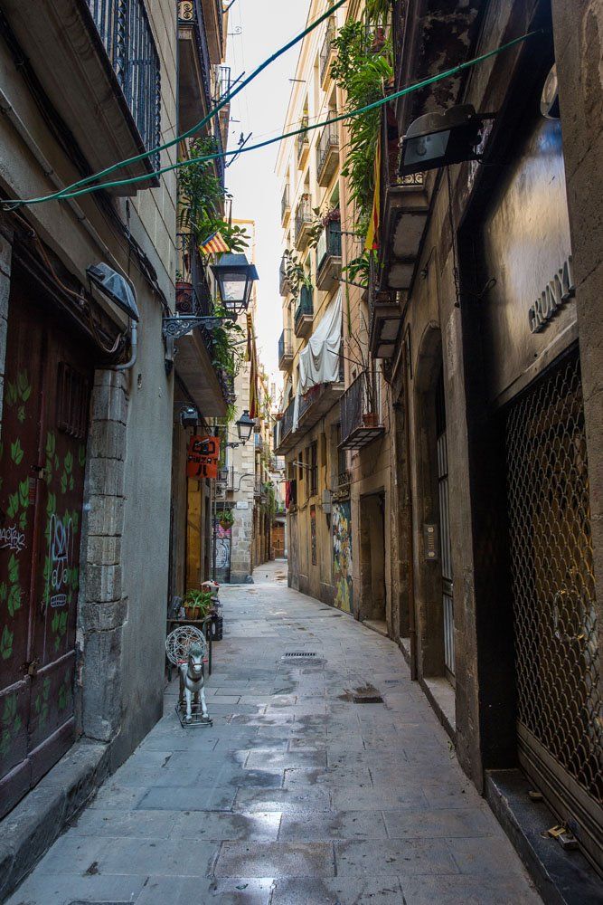 Barcelona Gothic Quarter Street