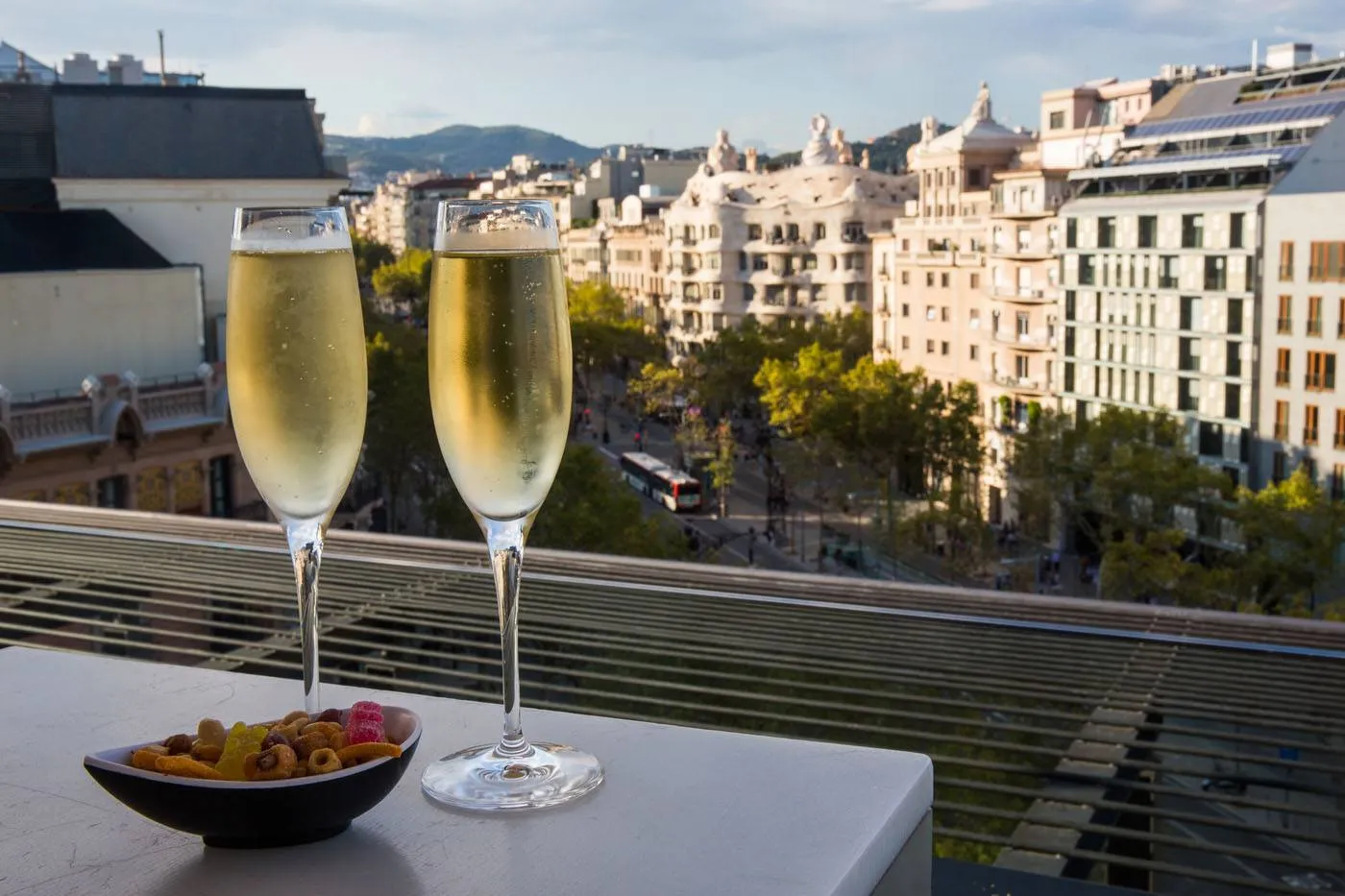 Barcelona rooftop bar