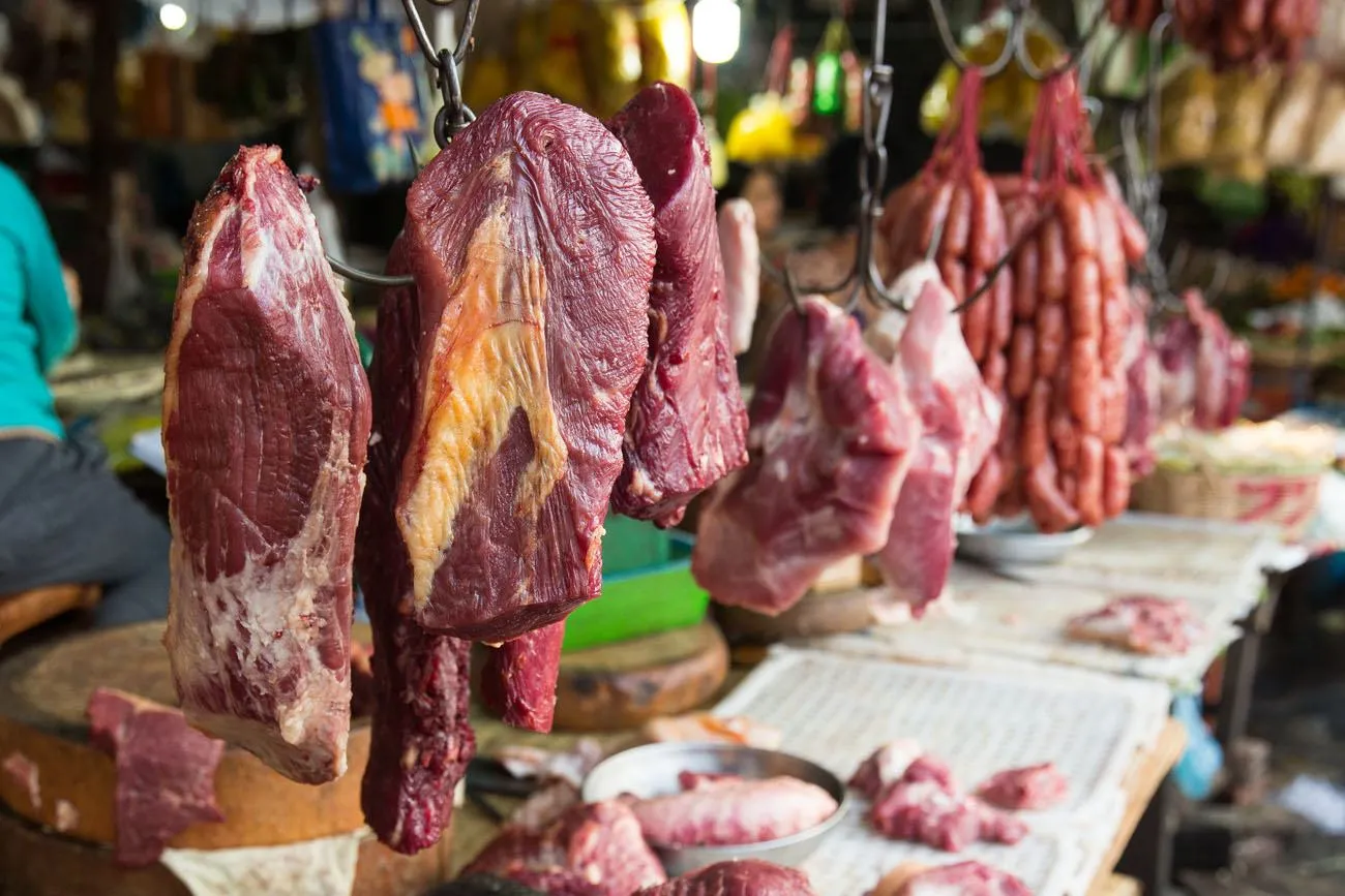 Cambodia meat