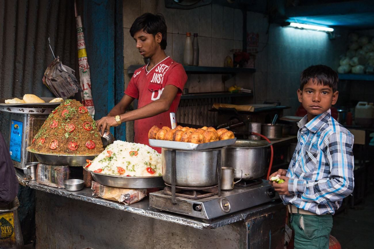 Food stand India