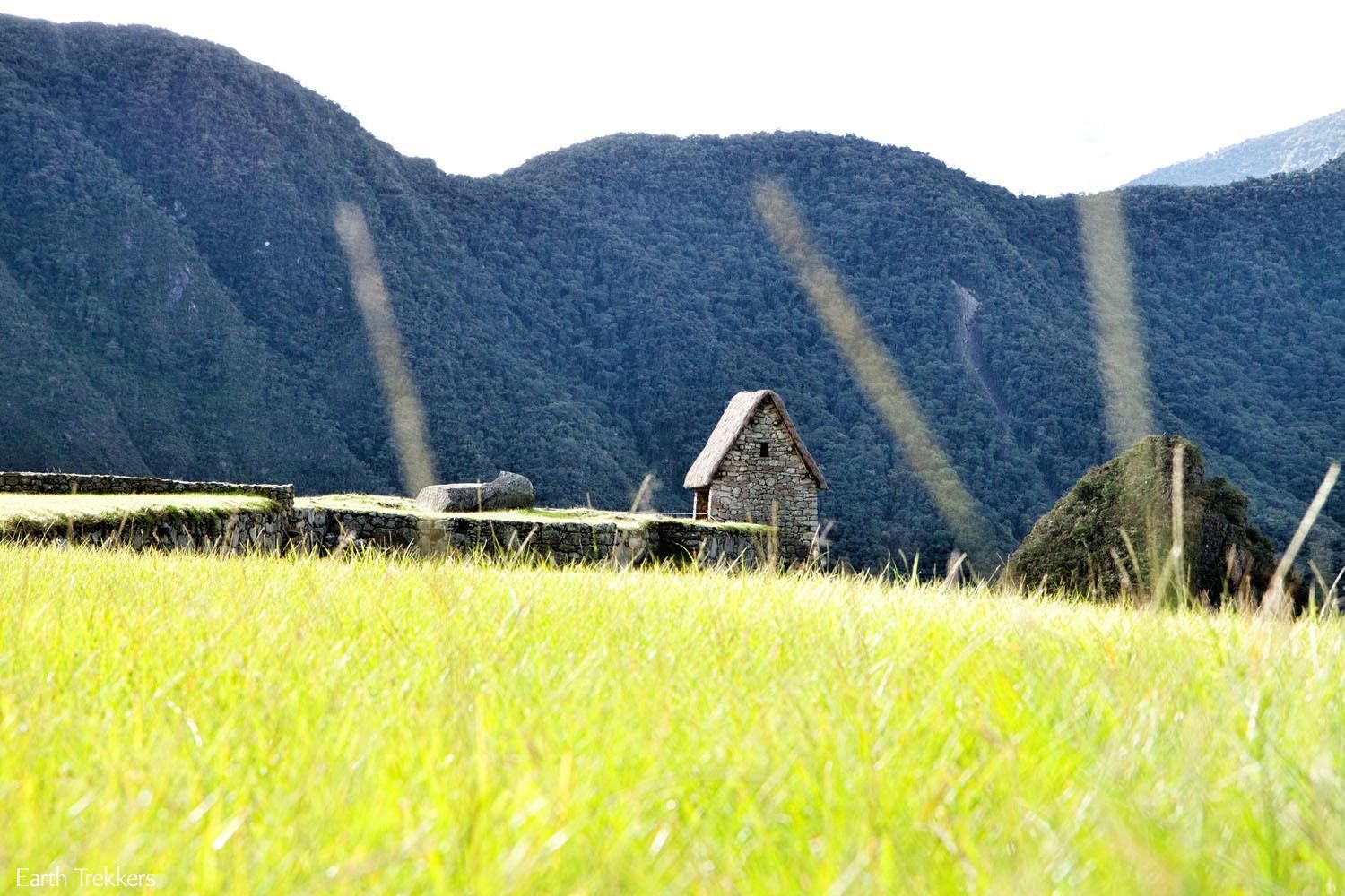 Guardhouse Machu Picchu