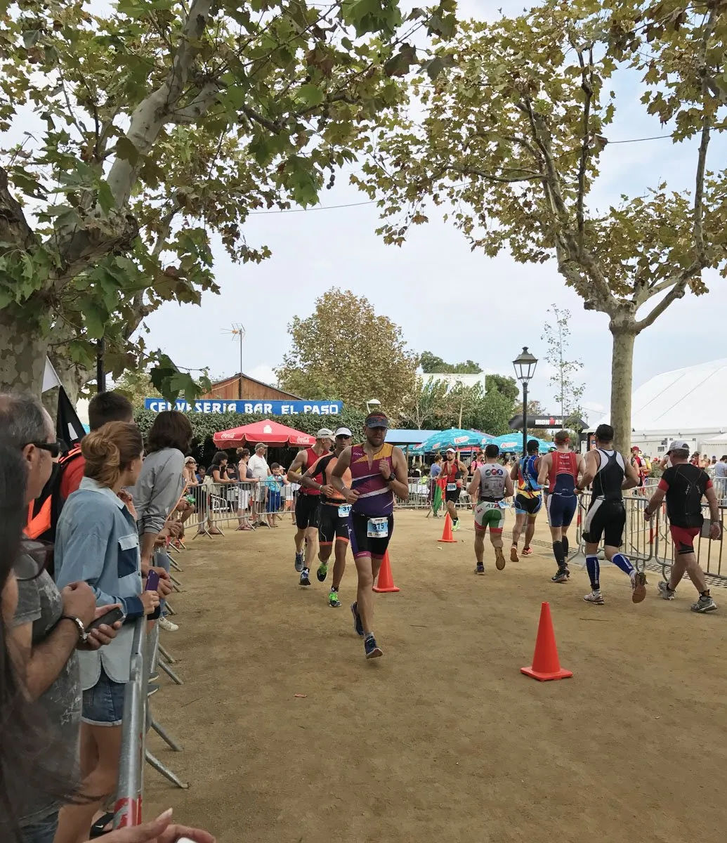 Ironman Barcelona run