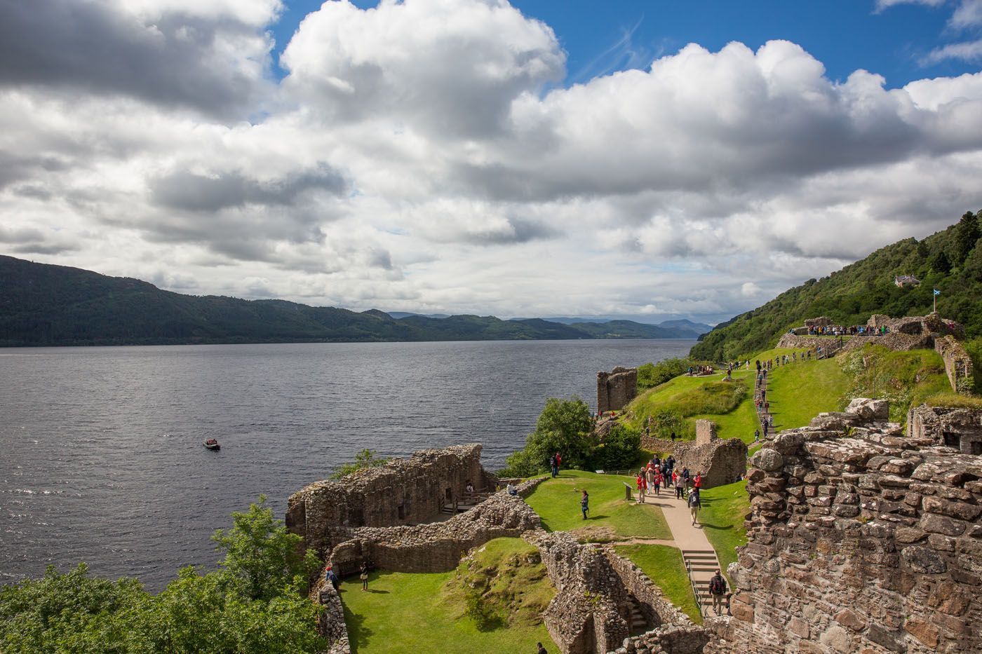 Loch Ness from Urquhart Castle