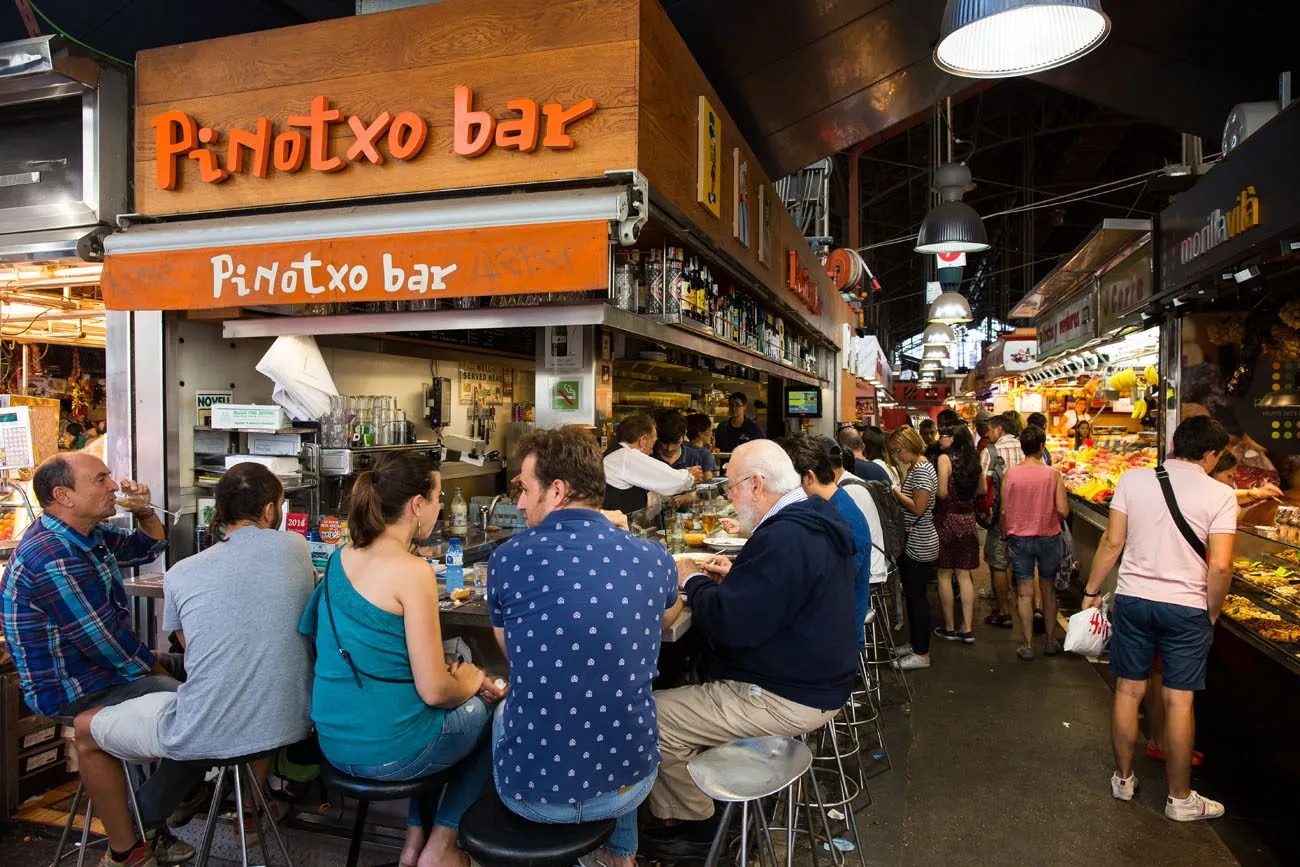 Pinotxo Bar best things to do in Barcelona