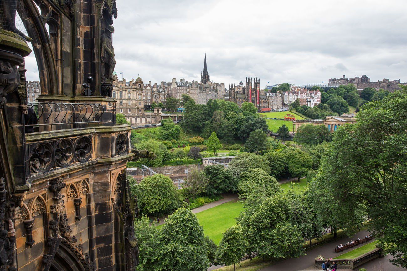 Scott Monument View