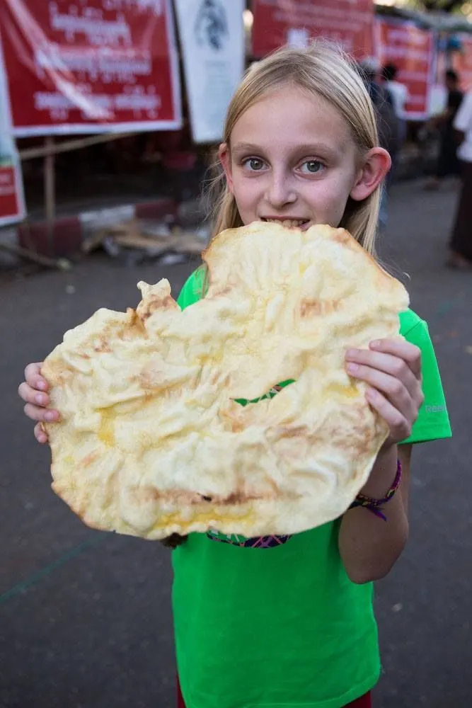 Giant rice cake