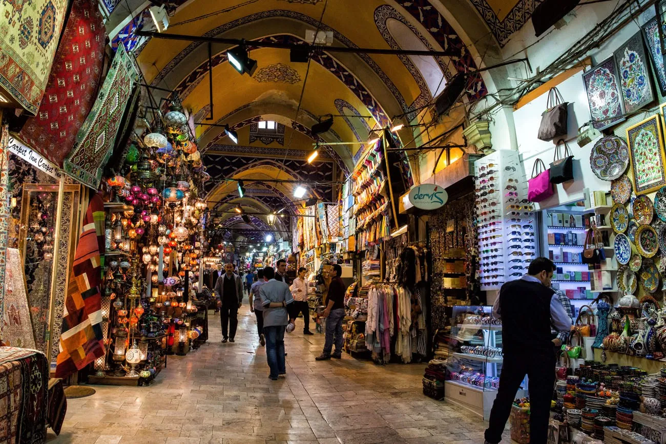 Grand Bazaar shopping