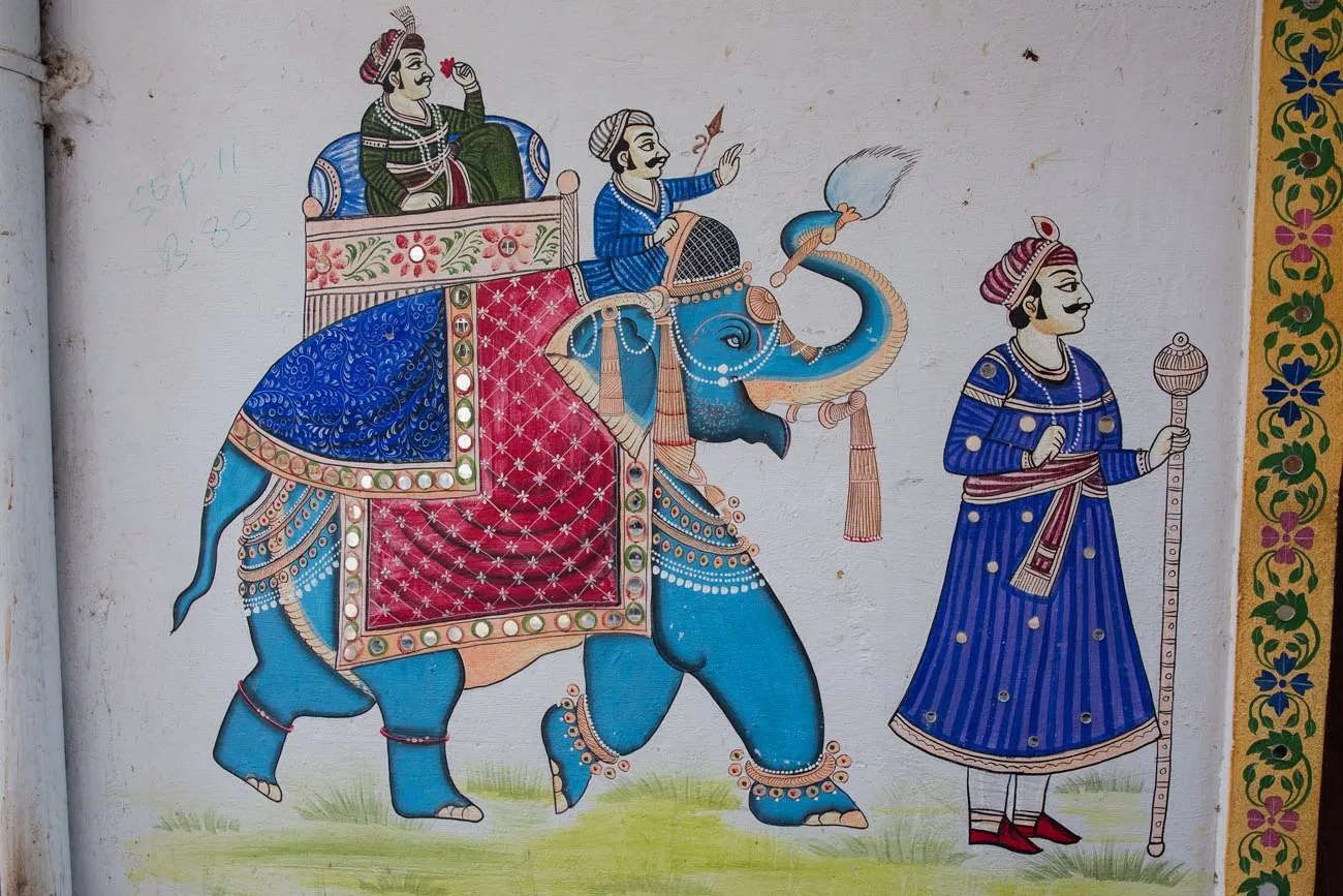 Indian mural