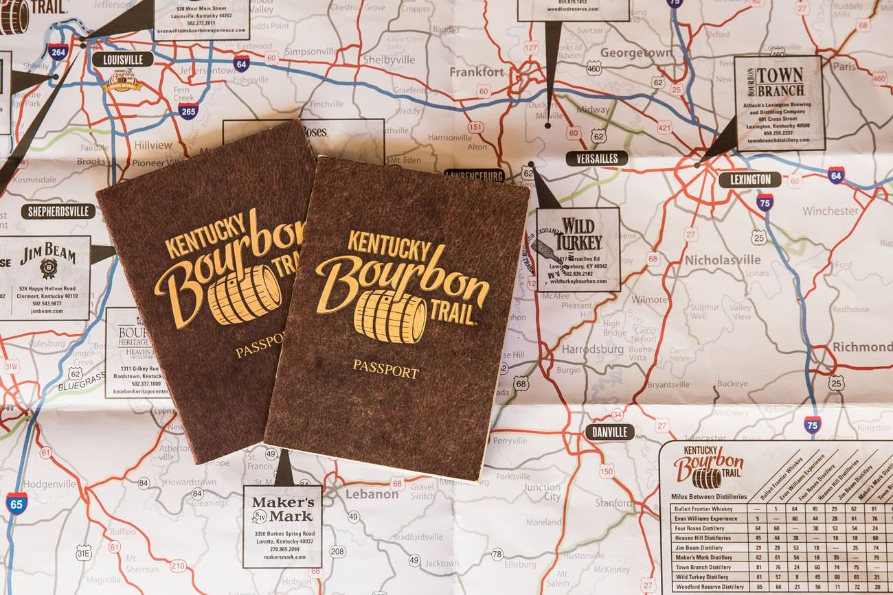 Kentucky Bourbon Trail Passport