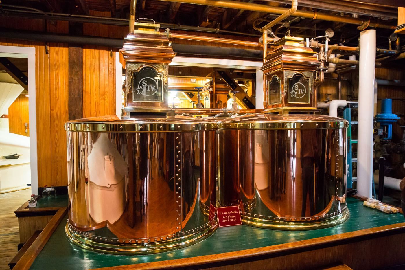 Makers Mark copper barrels