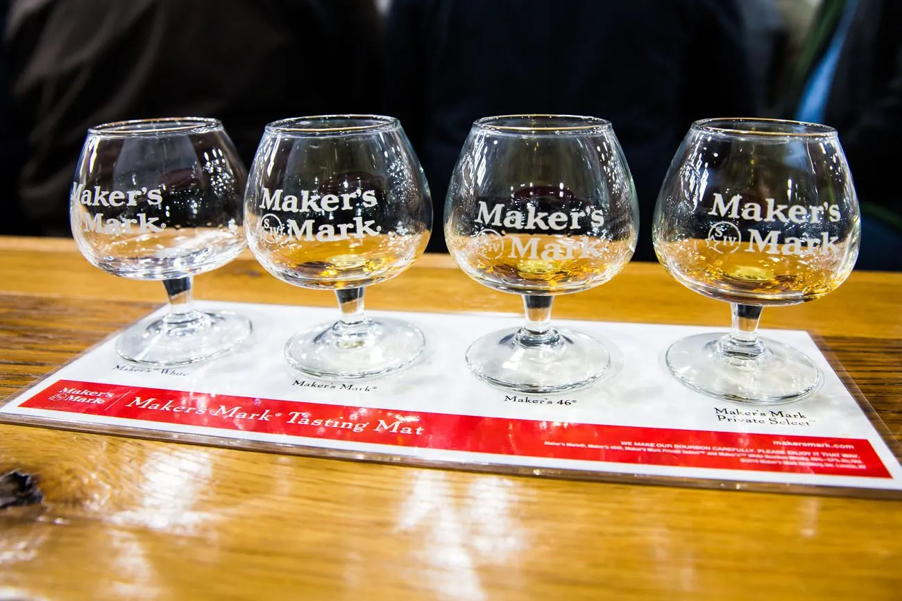 Makers Mark Tasting