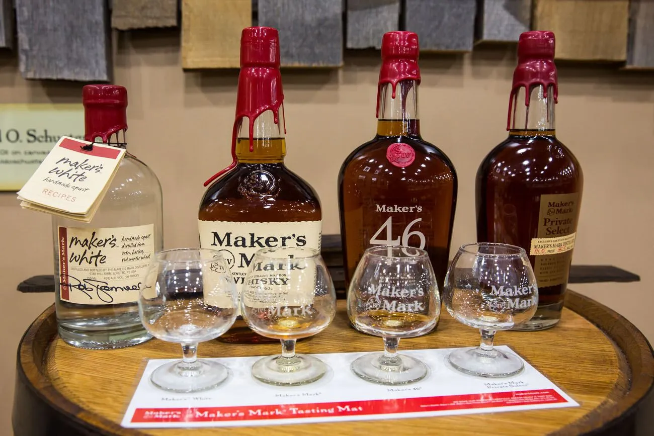 Makers Mark tasting