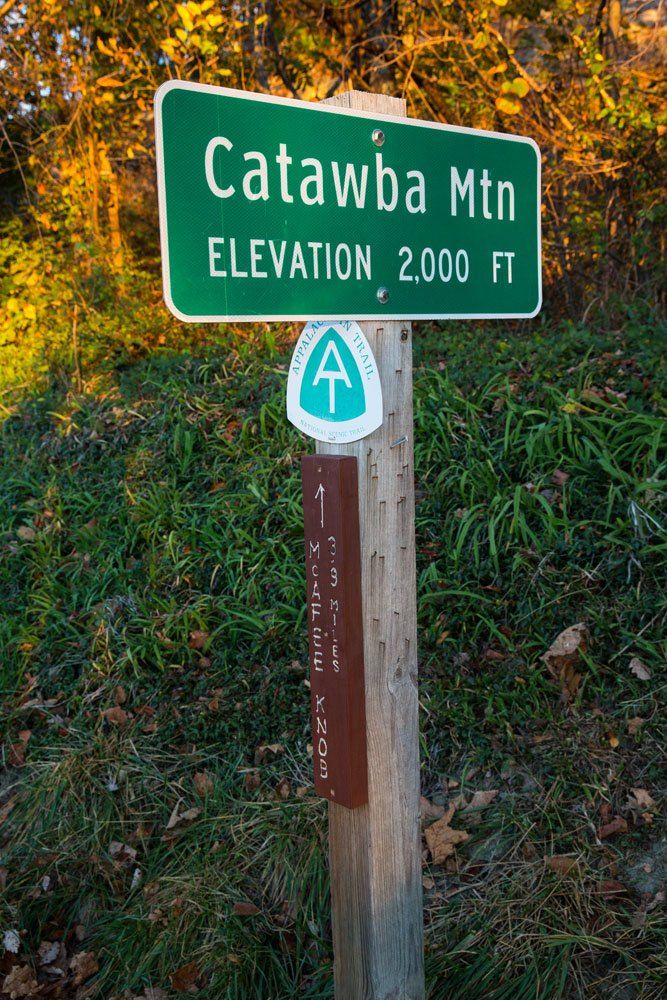 McAfee Knob Trailhead