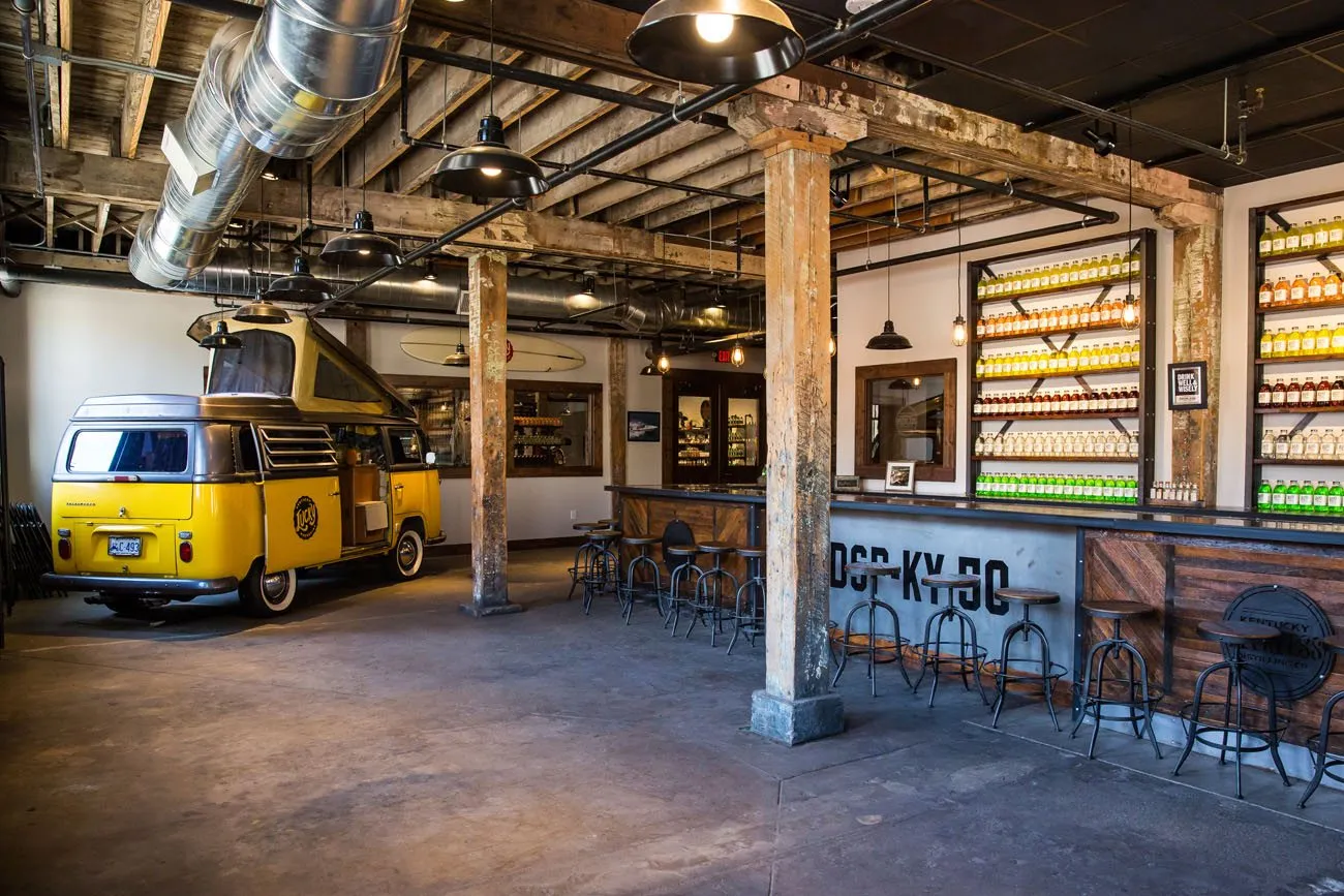 Peerless Distilling Bar