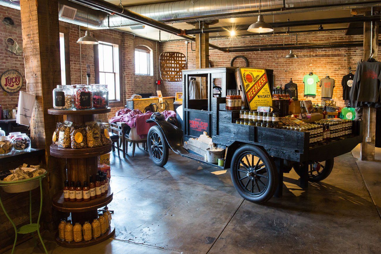 Peerless Distilling Gift Shop