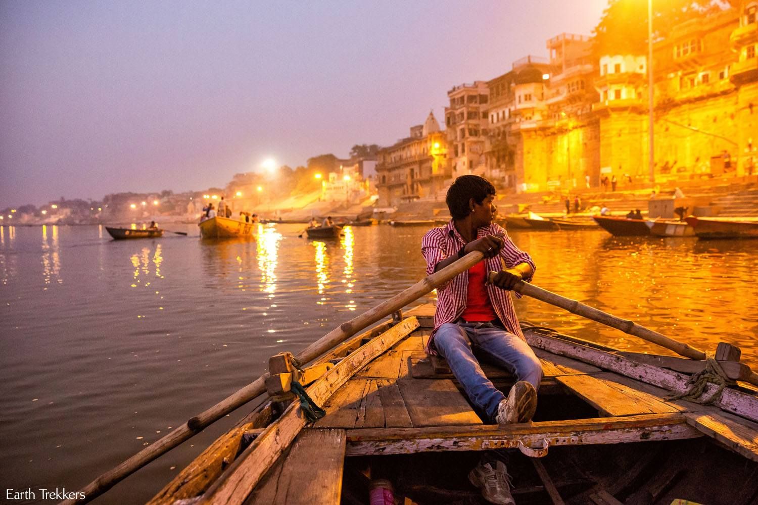 Sunrise on Ganges