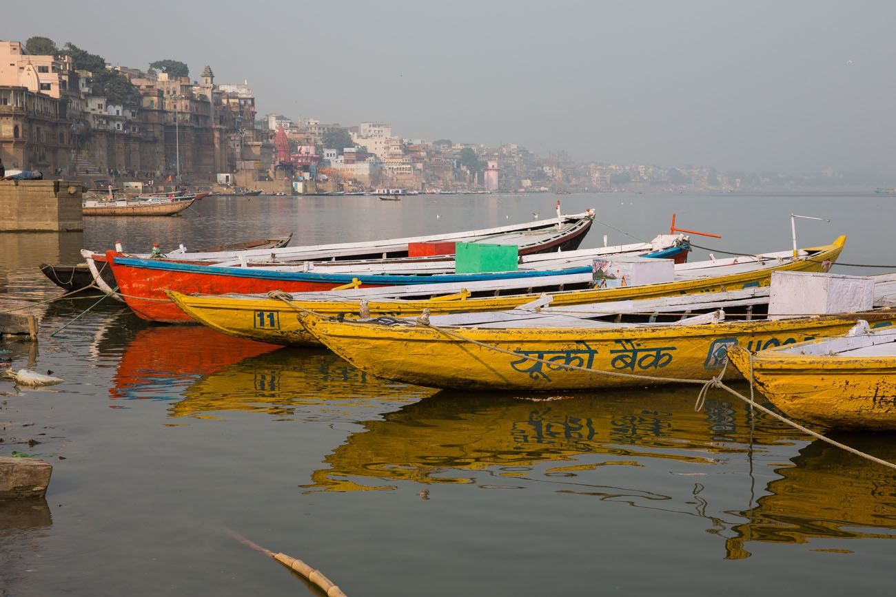 Varanasi boats