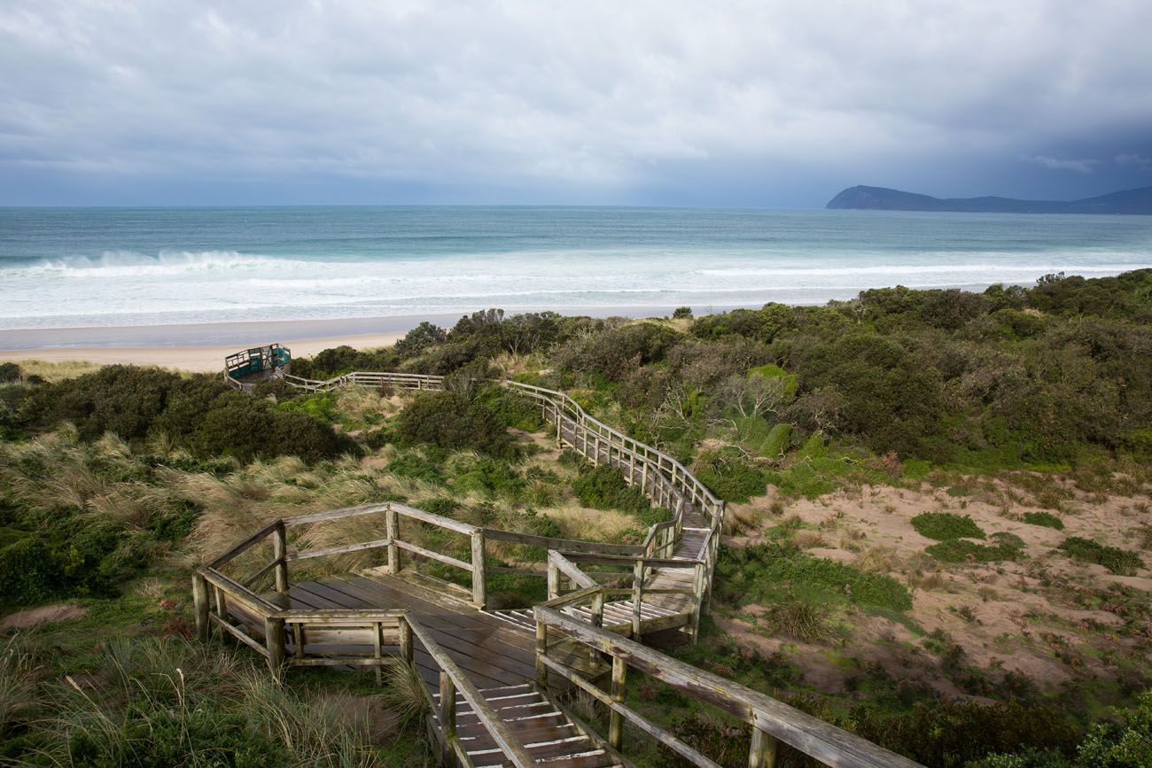 Bruny island isthmus