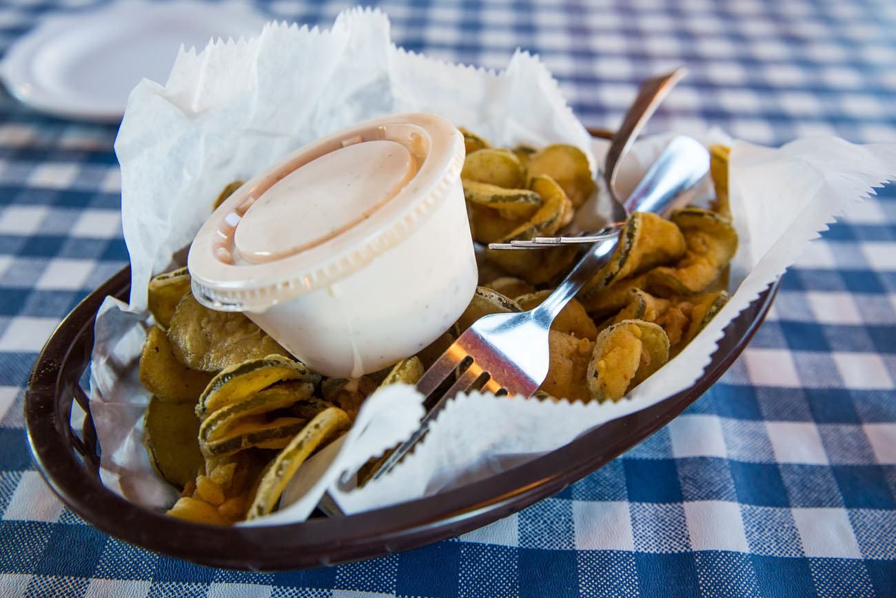 Fried pickles