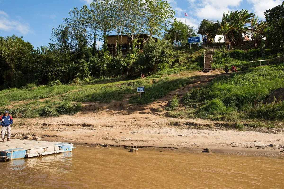 Luang Prabang dock